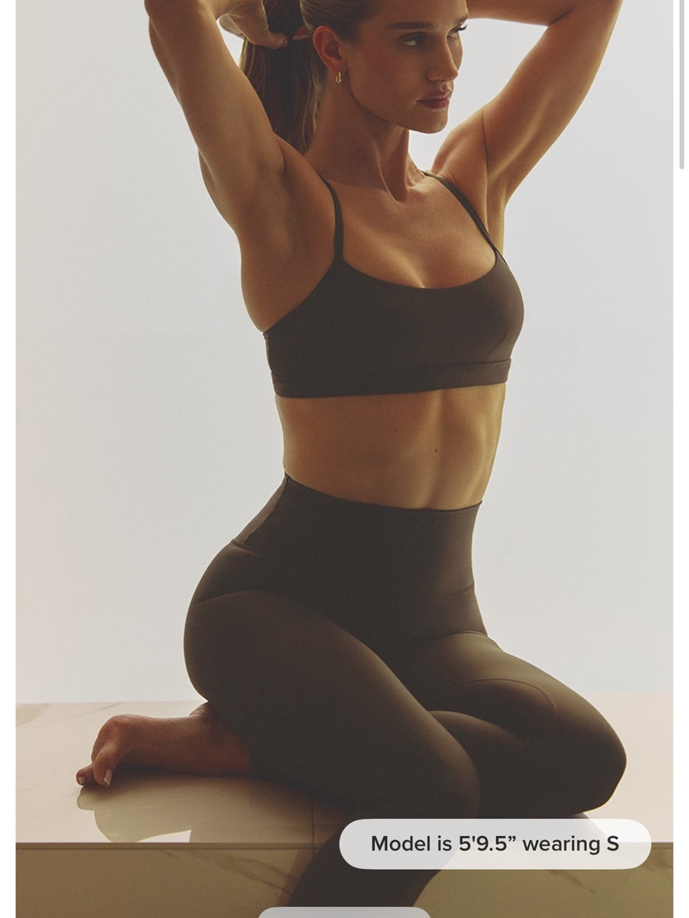 Alo High-Waist Airlift Legging- Espresso Size XS